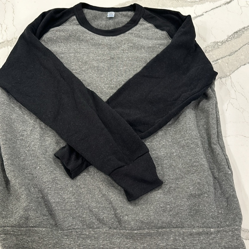 Alternative 2XL Raglan crewneck sweatshirt